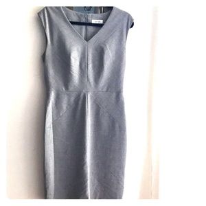 Gray Calvin Klein Dress Size 10